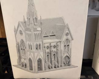 Department 56 All Saints corner church