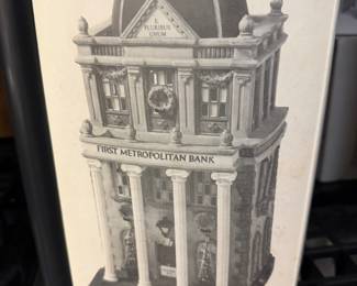Department 56 First Metropolitan Bank