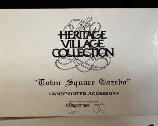 Department 56 Town square gazebo