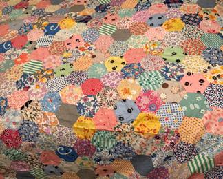 Lovely Vintage quilt face