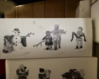 Department 56 Playing in the snow