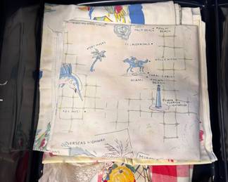 Vintage tableclothes