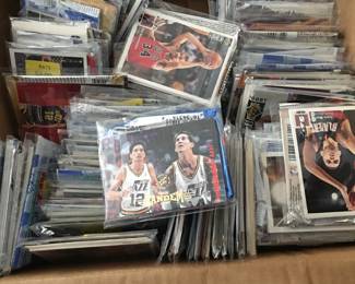 Baseball trading cards new packs