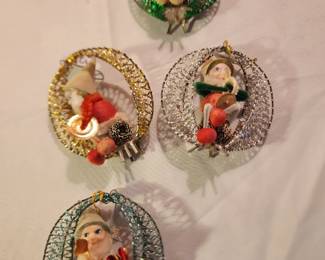 Shiny bright Christmas ornaments 