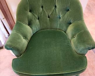 Vintage green chair