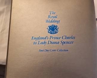 The Riyal Wedding complete book of Stamps