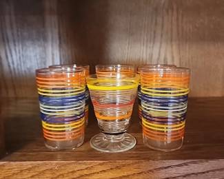 Fiesta Mambo set of 6 glasses