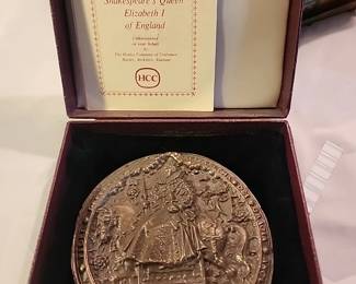 The Royal Seal of Shakespeare's Queen 1 of England