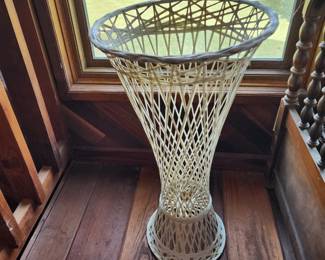 Wicker vase