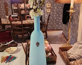 Tuscany hand made Neapolitan glass