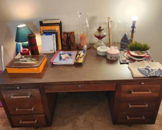 Wooden desk