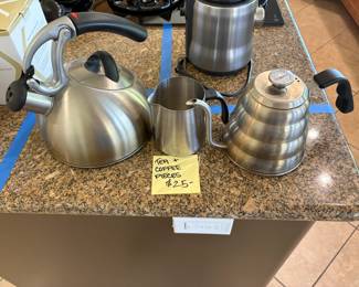 Tea & Coffee Pieces $25