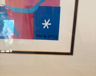 Henry Matisse Fine Print $195