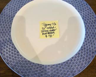 Tiffany 16" Round Serving Platter $90