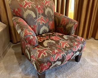 Floral Accent Chair $70