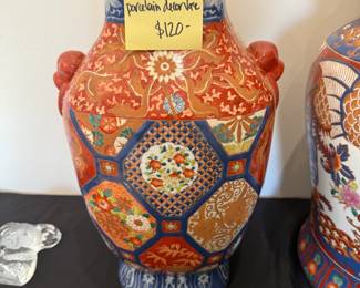 Vintage Chinese Porcelain Vase $120