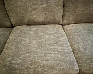 Aiden IV Charcoal Sectional w/ Ottoman $1495 / Purchased Jan 2024 for $4000 / Overall Dimensions 148" x 112" (Single section can be used on either side, so the configuration could be shifted)