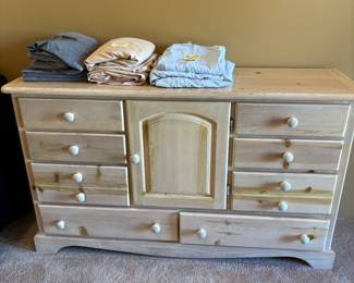 Light Wood Dresser $150