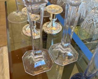Blue Glass and Glass LOT $40