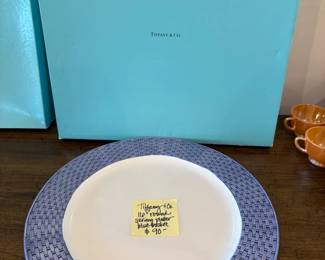 Tiffany 16" Round Serving Platter $90