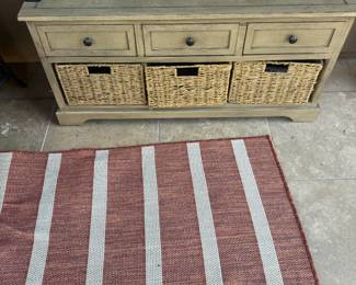 Outdoor Storage Unit with Baskets $50 / 42" x 15.5"