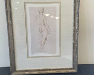 David 8.5" x 3.5" $50