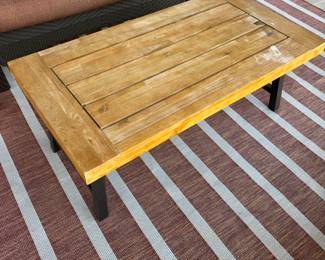 Outdoor Coffee Table $75