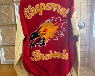 Chaparral Firebirds Varsity Jacket $50