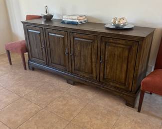 4 Drawer Buffet Cabinet / $495 / Length 85" Width 23" Height 38"