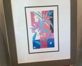 Henry Matisse Fine Print $195