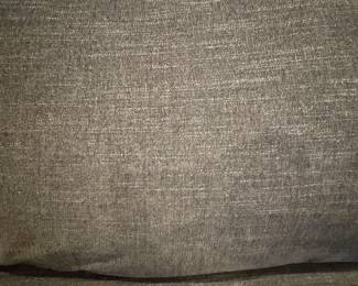 Aiden IV Charcoal Sectional w/ Ottoman $1495 / Purchased Jan 2024 for $4000 / Overall Dimensions 148" x 112" (Single section can be used on either side, so the configuration could be shifted)