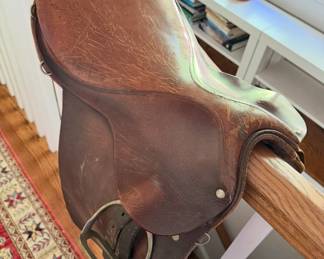 Vintage saddle