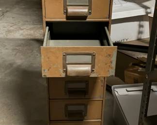 Metal cabinets