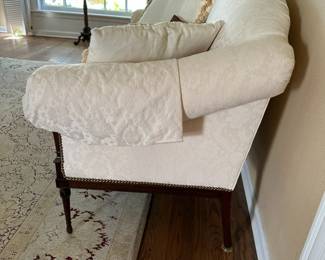 Fabulous vintage settee - pristine condition. Alternate view.