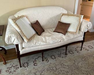 Fabulous vintage settee - pristine condition.