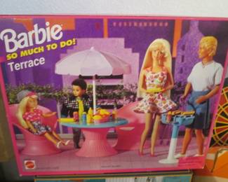 Barbie Terrace Playset By Mattel, 1995