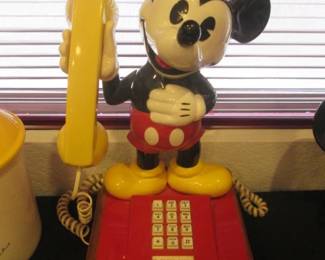Vintage "The Mickey Mouse Phone", C-1976