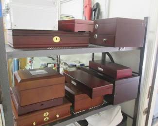 Selection of Empty Storage Boxes