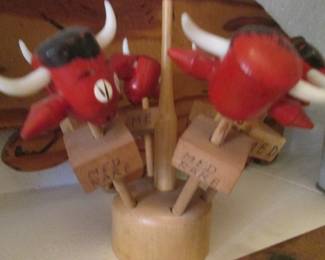 MCM/Vintage Bull Steak Markers