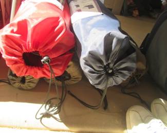 6-Camping Chairs in Draw-String Bags