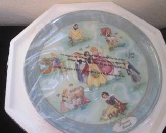 4-Disney Princess Collectible Plates, NIB