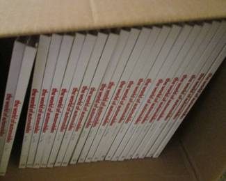 22 Volume Encyclopedia Set "The World of Automobiles"