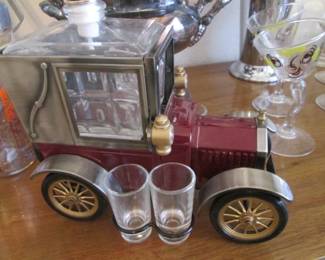 Vintage Ford Car Decanter