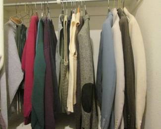 Jackets, Sweaters, Vests