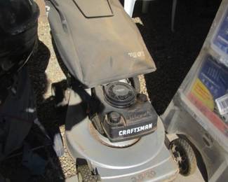 Craftsman Lawnmower, Gas Powered
