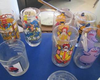 Vintage Collectibles:  McDonald's, Smurf's &                Norman Rockwell, Winter