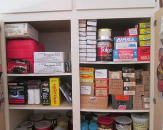 Boxes & Cans of Hardware 