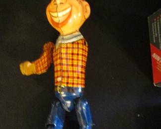 Vintage 1950's Howdy Doody Wind-up TinToy By Arnold