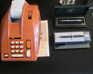 Vintage Sears Roebuck Electric Adding Machine, 1970