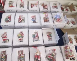 The "Danbury Mint" Ornaments,                                                        19 Boxes (1-Ornament Per Box)